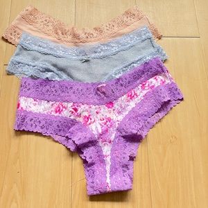 Victoria’s Secret cheeky panty bundle